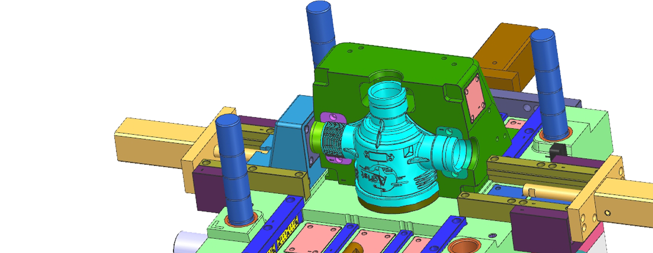华维模具车间 CAD 模型